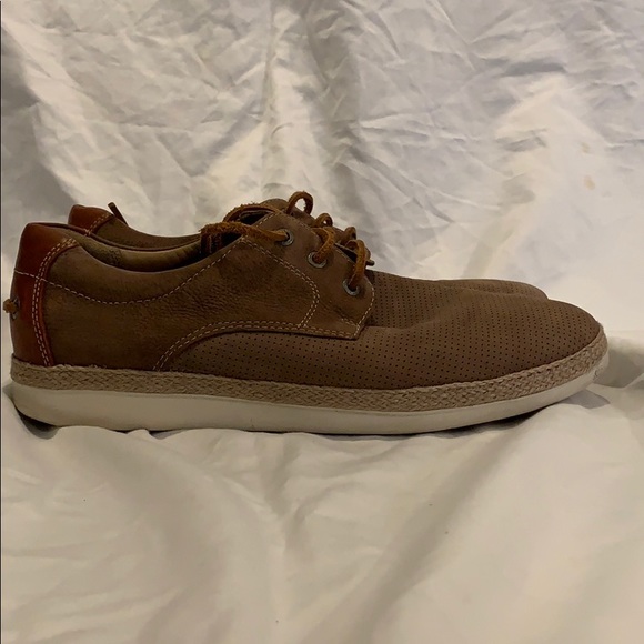 Johnston & Murphy Casual Brown Men’s Shoes - Picture 1 of 5